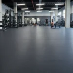 Heavy-Duty Rubber Gym Flooring Rolls Non-Slip 4-12mm Thickness