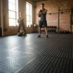 Heavy-Duty Rubber Interlocking Gym Mats