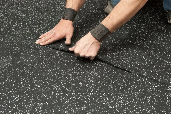 Rubber Gym Flooring Cut Lengths - Heavy-Duty