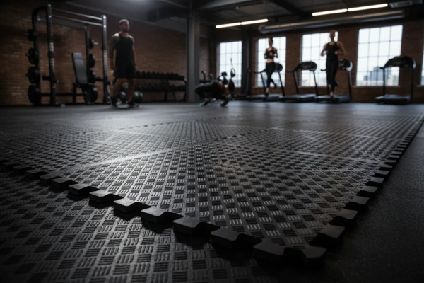 Rubber Interlocking Gym Mats